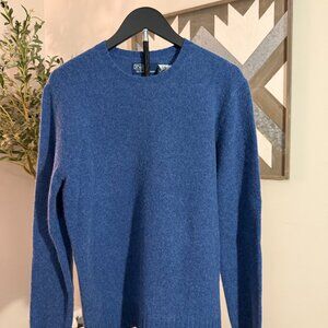 Polo Ralph Lauren Suede Patch Wool Cashmere Sweater